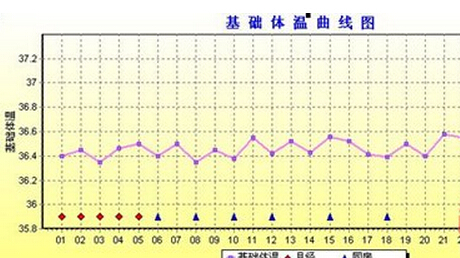 通过基础体温测排卵