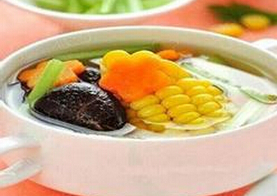 玉米冬菇排骨汤