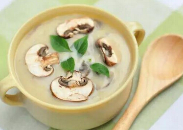 奶油蘑菇素食汤