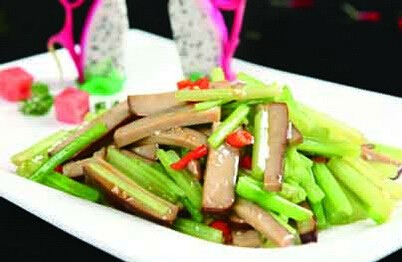 西芹豆干