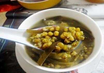 海带绿豆粥