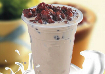 红豆奶茶
