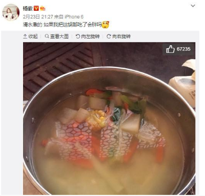 杨紫减肥吃水煮菜如何瘦身